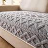 Winter Plush Sofa Cushion Set - Modern Anti-Slip Thickened Cover