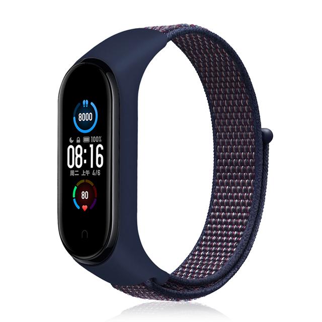 Bracelet for Mi Band 10 8 7 9 Strap Nylon Sport Loop Watch Belt Pulsera Correa Mi Band 4 Wristband Xiaomi Mi Band 5 6 3 Bracelet