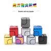 Colorful Zinc Alloy Rubik's Cube Fidget Spinner Gyroscope