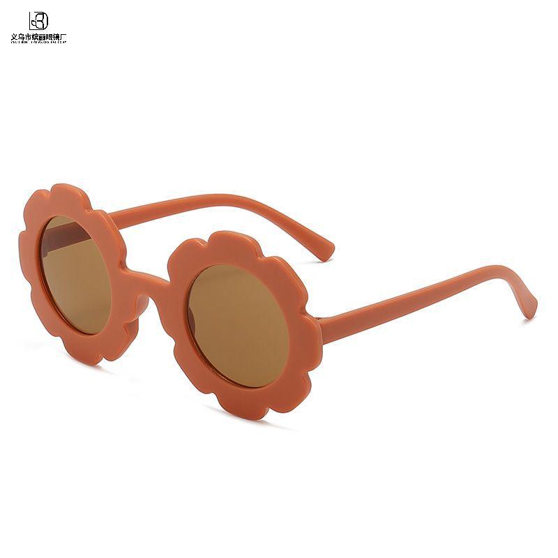 Travel Sunscreen Uv Protection Trend Baby Sunglasses Sunflower Sun Protection Uv Protection