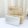 Exquisite Clutch Bag Pearl Embedded Flower Pattern Surface Women Elegant Chain Crossbody Shoulder Bag Lady Evening Noble Handbag