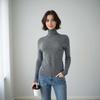 High-necked worsted wool inner bottoming shirt women's early autumn new casual versatile knitted sweater