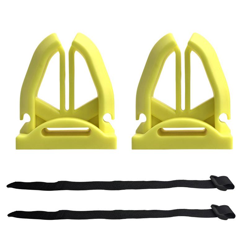 1/2Pcs Portable Silicone Fishing Rod Holder For Various Fishing Pole Fastener Binding Clip Tight Fishing Accessories