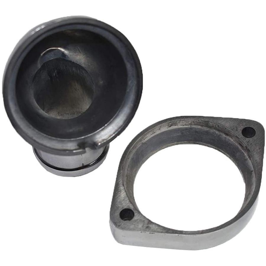 Chrome Aluminum Water Outlet 45 Degree For ls1, ls2, ls3, ls7, ls9, Lsa, l76, l92 Chevy Engines