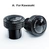 For Kawasaki Yamaha Z900 Z750 Z650 Z800 Z1000 Z400 Z900RS MT07 MT09 MT15 Motorcycle Mirrors Hole Plug Screws Caps Z 900 750 650