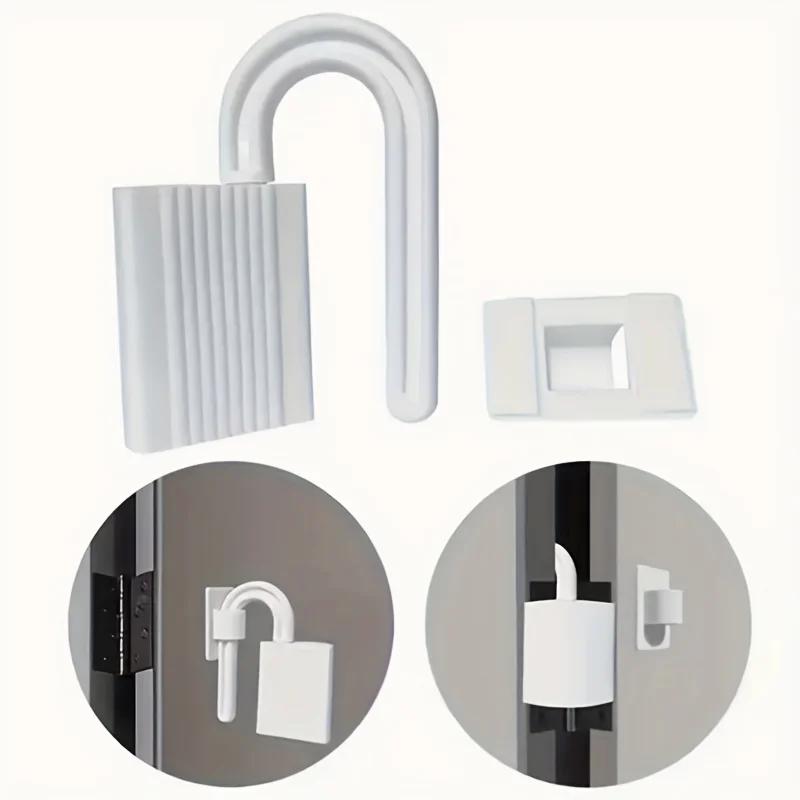 1 Set Anti-Pinch Door Gap Stopper, Suitable for Bedroom Door Bathroom Door, Prevents Finger Pinching Door Blocker