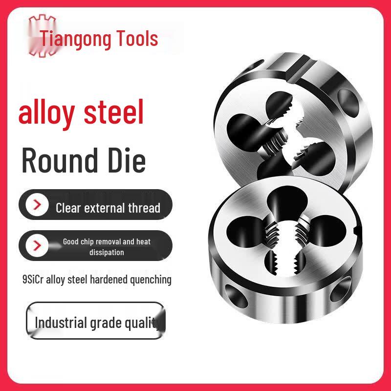 TIANGONG Alloy Steel Round Threading Die