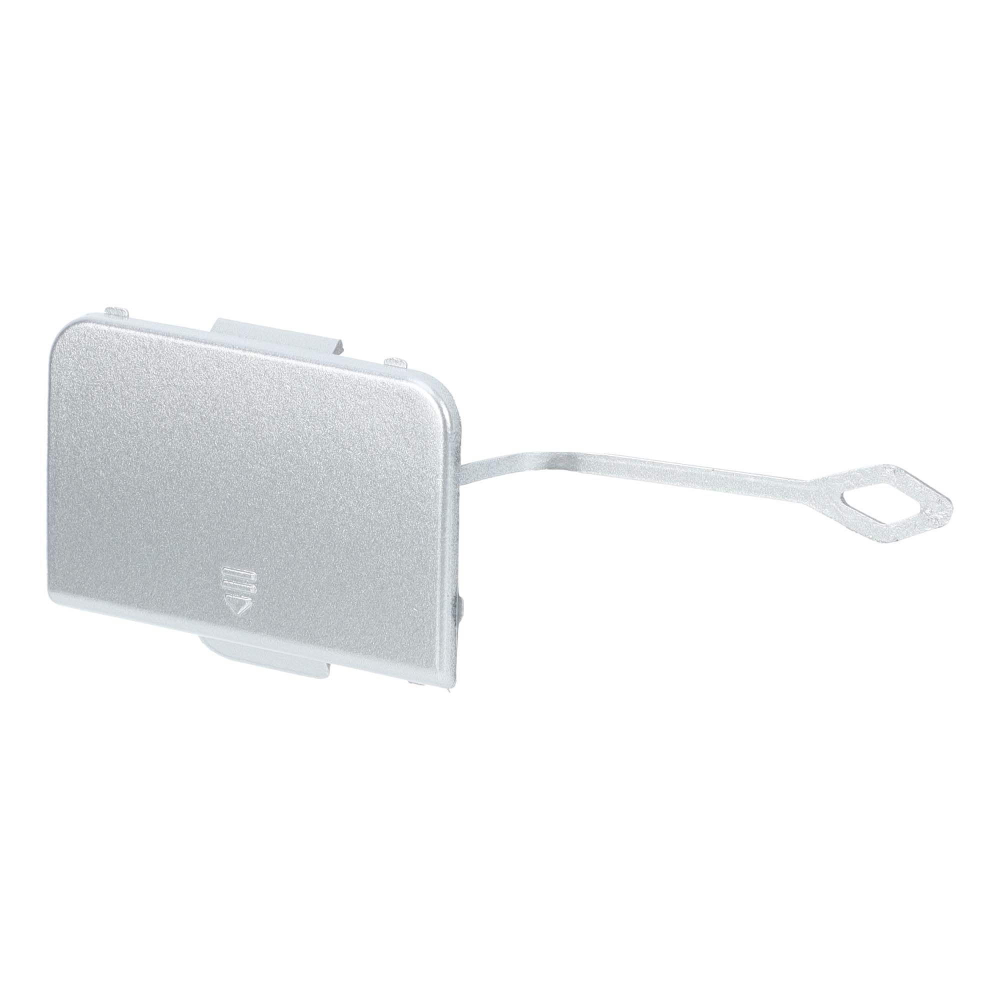 

ACROPIX Silver Tone Front Right Passenger Side Car Bumper Toe Hook Cover Cap for W204 Sport 1 Mercedes/Benz C-Class 2008-2011 (A2048850126, Piece)