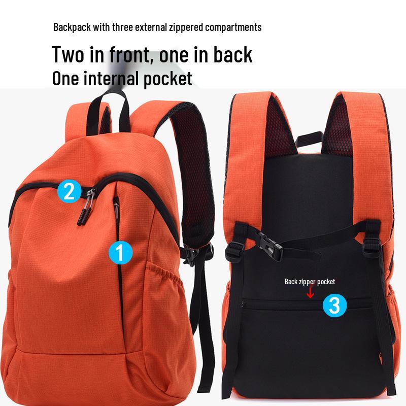 Lightweight Oxford Cloth Multipurpose Laptop Backpack for School, Travel, and Cycling