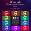 Mini RGB LED Pocket Light for Mobile Photography and Live Streaming