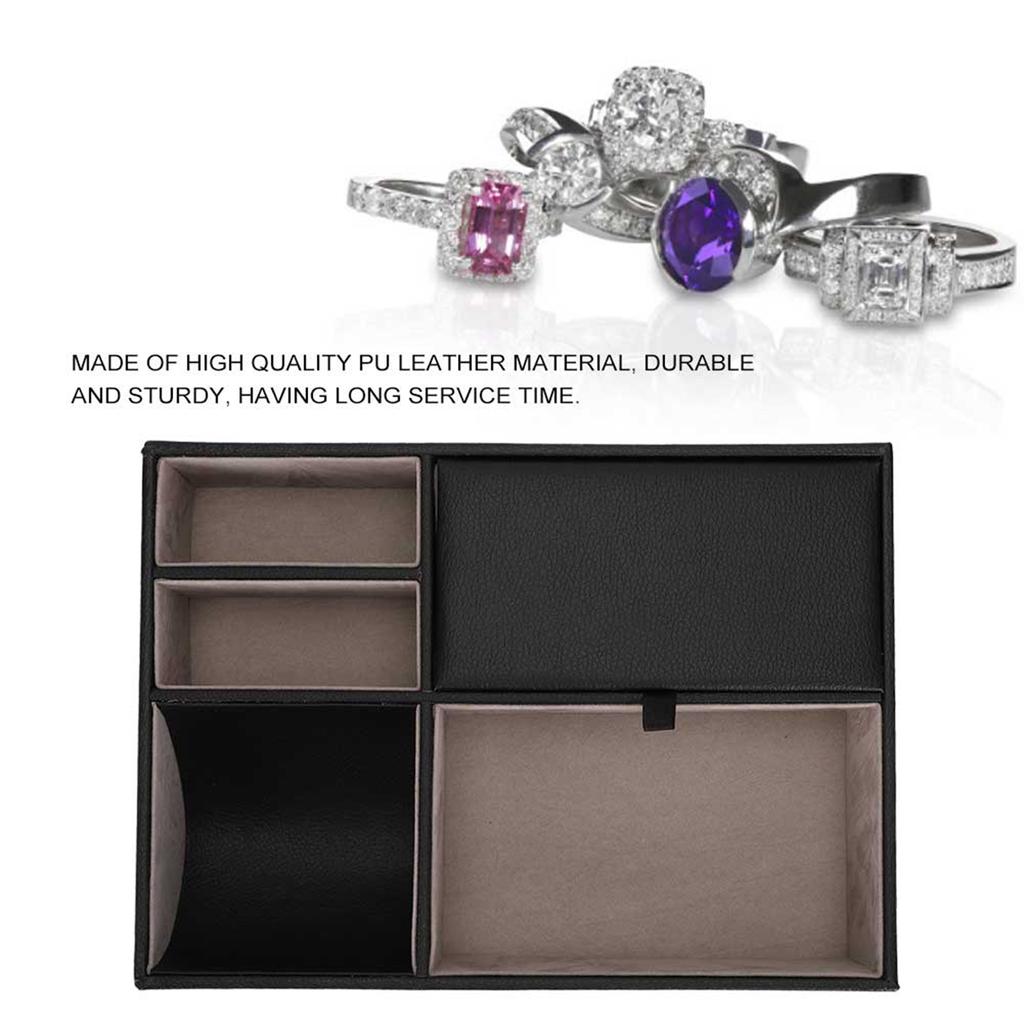DIY Bracelets Glasses Jewelry Storage Tray Jewellery Organizer Office Supplies Storage Box