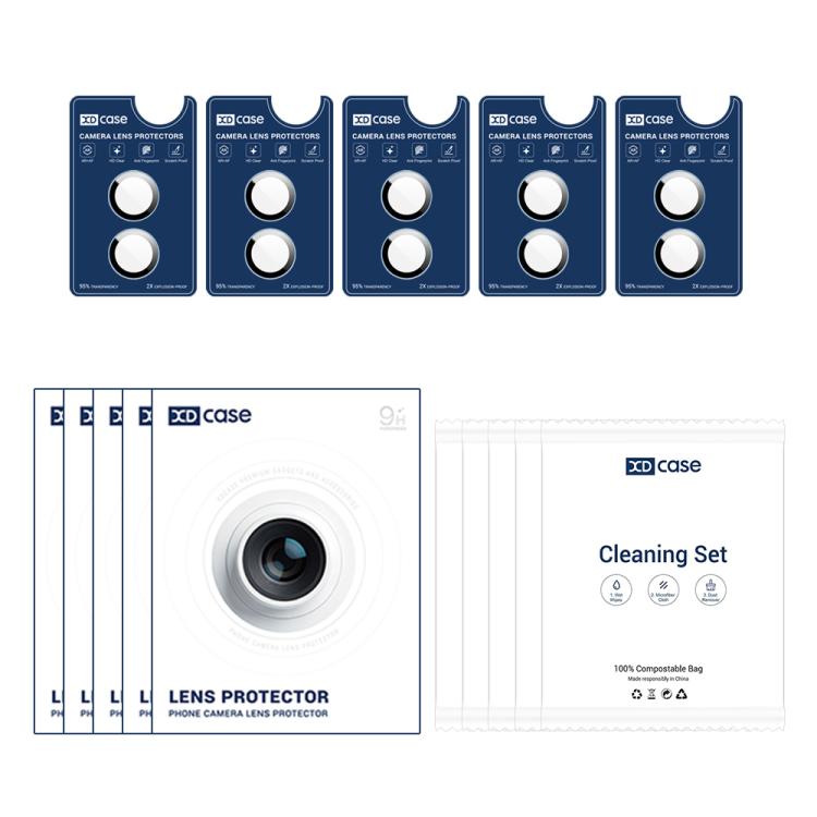 5Pcs AF+AR Hawkeye Camera Lens Protector with Alignment Tool For iPhone 17, 9H Anti-Scratch HD Lens Cover