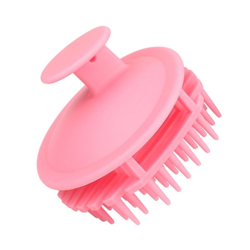 Scalp Massage Brush for Wet and Dry Hair Gentle Head Massage Brush Silicone Shampoo Hair Brush Shampoo Brush