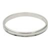 Used TIFFANY&Co. Bangle 1837 basic Silver925 31.3g Silver bracelet