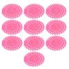 10Pcs Urinal Screens Deodorizer Splash Proof Long Lasting Odor Removal Urinal Mat for Toilet