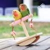 Bite-resistant Parrot Perch Stand Wear-resistant Parakeet Teeterboard  Cage Accessory