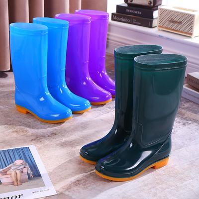Fashion Ladies Water Boots for Woman Rain Shoes Fashion Women Waterproof Rubber Boots Fishing Working Shoe Footwear Botas Rain Boots