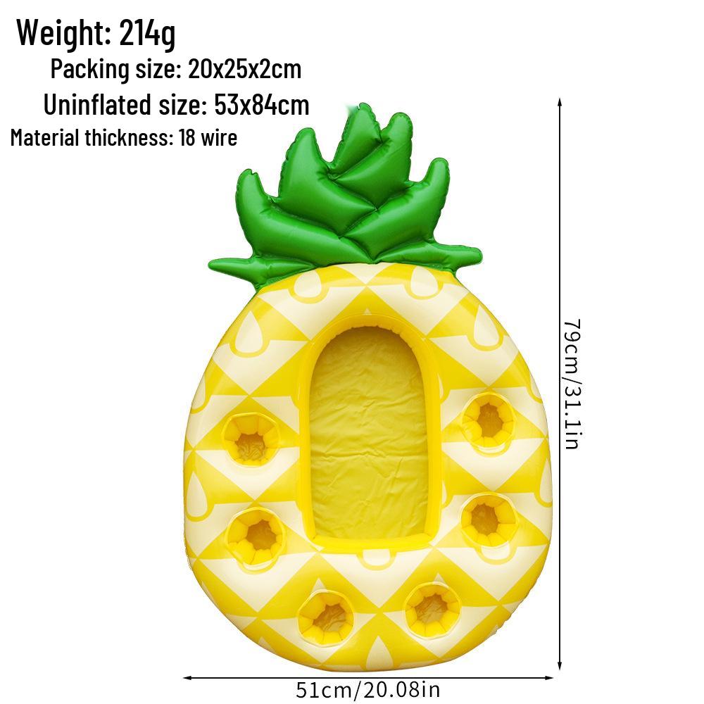Multi-Hole Inflatable Tray & Cup Holder for Parties