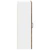 Wall Cabinet LUCCA Smoked Oak 50 x 31 x 100 cm