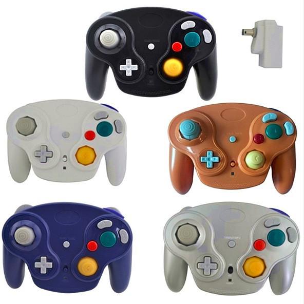 2.4G Wireless NGC Game Controller with Vibration, Compatible with Wii Console, Multi-Color Options