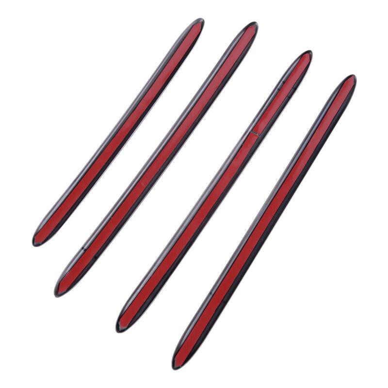 4Pcs/set Black Stainles Steel Stripe Trim Car Door Handle Trim For BMW 5 Series F10 F18 F11 2011-2021 Car Exterior Accessories