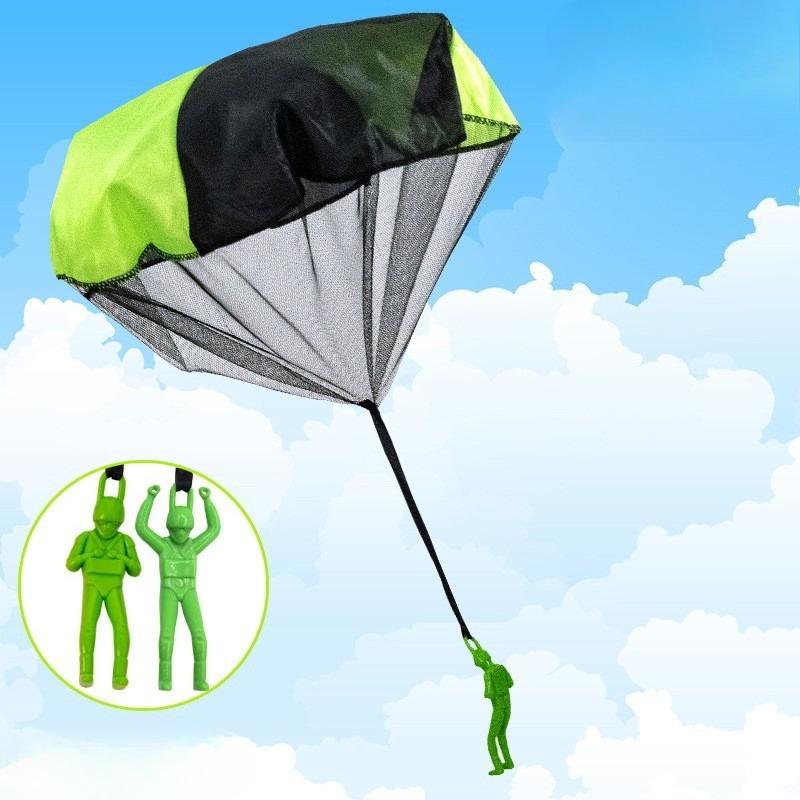

Hand Throwing Mini Soldier Camouflag Parachute for Kids Outdoor Toys Game Educational Flying Parachute Sport for Child Toys 1PC
