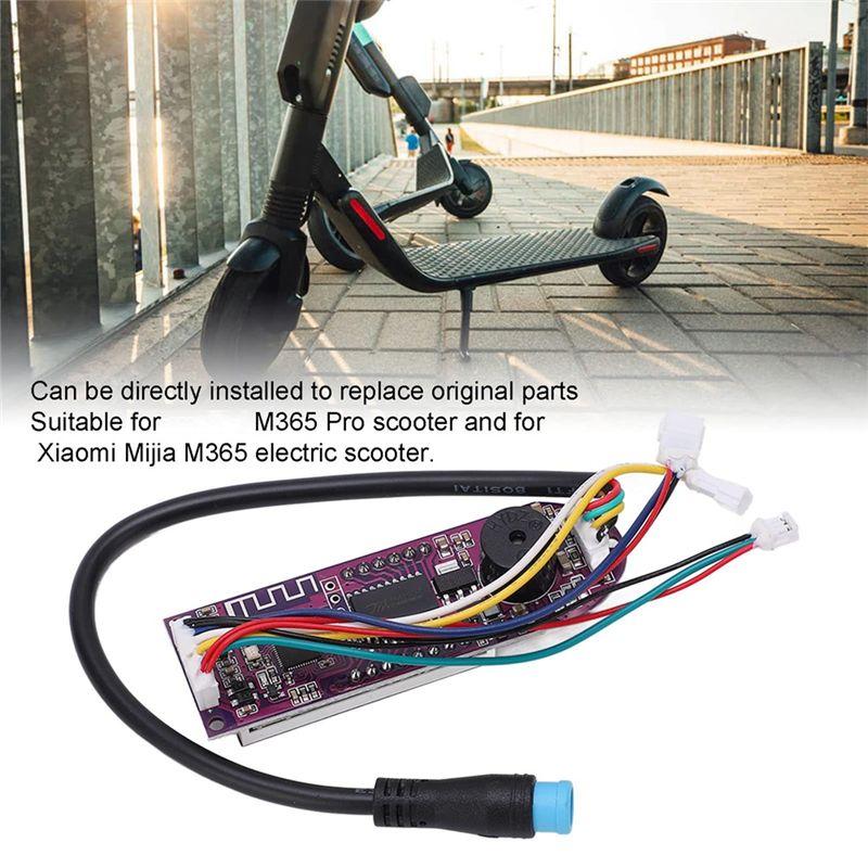 BAAJ-Electric Scooter Circuit Board PCB+Plastic Replacement Parts For MIJIA M365 Pro Scooter Dashboard