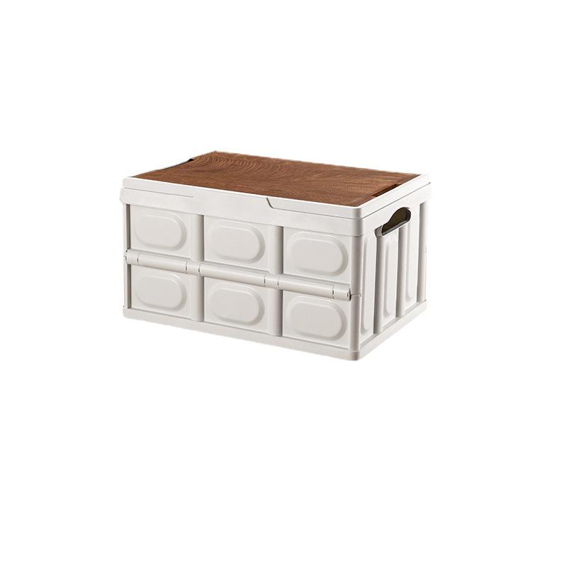 Customizable Outdoor Camping Trunk Organizer - Folding Storage Box