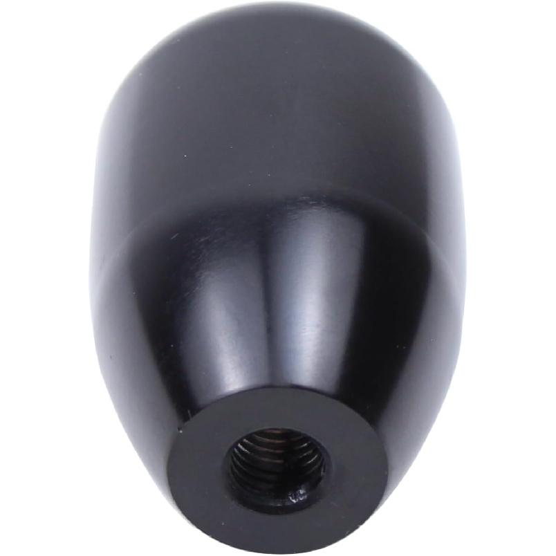ApplianPar Black Universal Transmission 5 Speed Manual Shift Knob M10x1.5 Screw Adapter Nuts JDM for Acura for Honda
