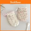 Canvas Floral Oven Mitts With Heatresistant Cotton Linen For Baking And Cooking Safety