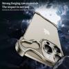 Metal Rimless Phone Case for Iphone 13 14 15 Pro Max Plus Aluminum Alien Titanium Alloy Bumper Cover for Apple Iphone 13 14 15 Promax