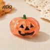 Glitter Stress Toy 1/2/3Pcs Halloween Pumpkin Head Ball, Anxiety Relief Spooky Toy, Stretchy Orange Sensory Healing Ball