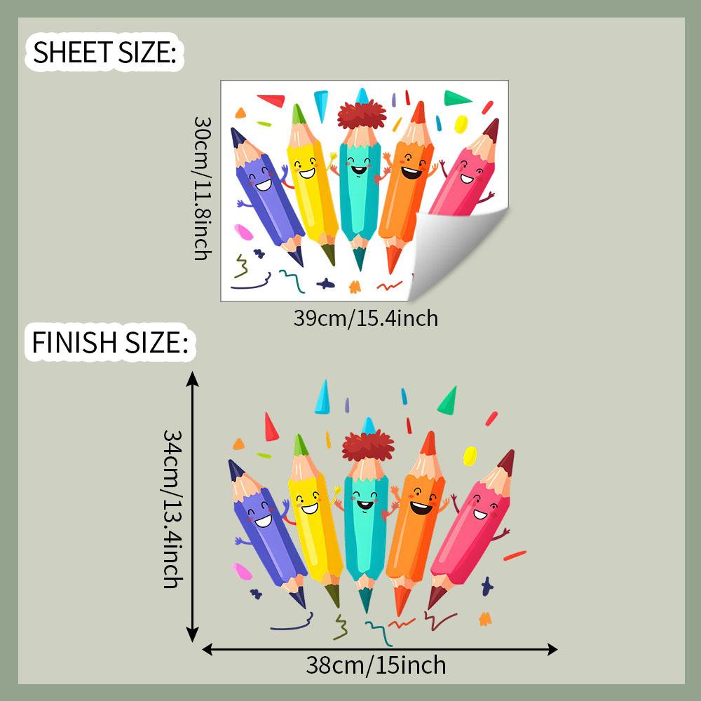 

Оптовая продажа креативных наклеек с рисунками карандашом для гостиной, кабинета, дома, для украшения и декорирования фона стены.