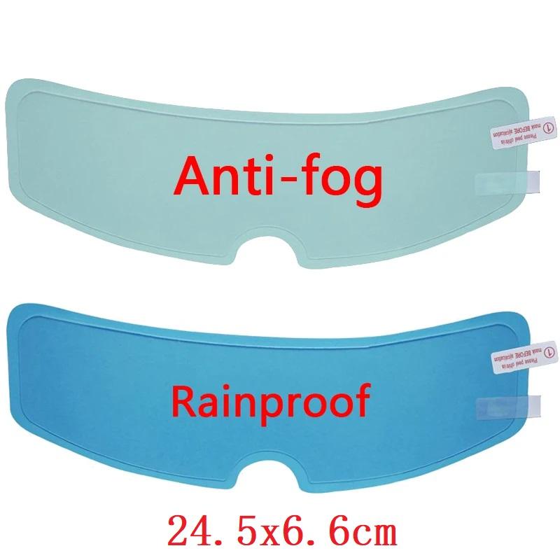 Motorcycle Helmet Anti-fog Film and Rainproof Film Nano Coating Sticker Waterproof Film Safety Driving Motorcycle Accessories
