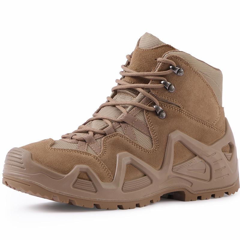 Bottes d'extérieur imperméables de combat et tactiques pour hommes pour la randonnée, le cyclisme, la pêche et l'alpinisme.