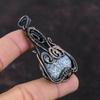 Dendrite Opal Pendant Copper Wire Wrapped Pendant Ethnic Pendant Dendrite Opal Jewelry Gift For Mom Handmade Pendant Gemstone Copper Jewelry