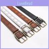 Retro Style Embossed Pu Ladies Belt With Metal Pin Buckle For Fashion Pairing
