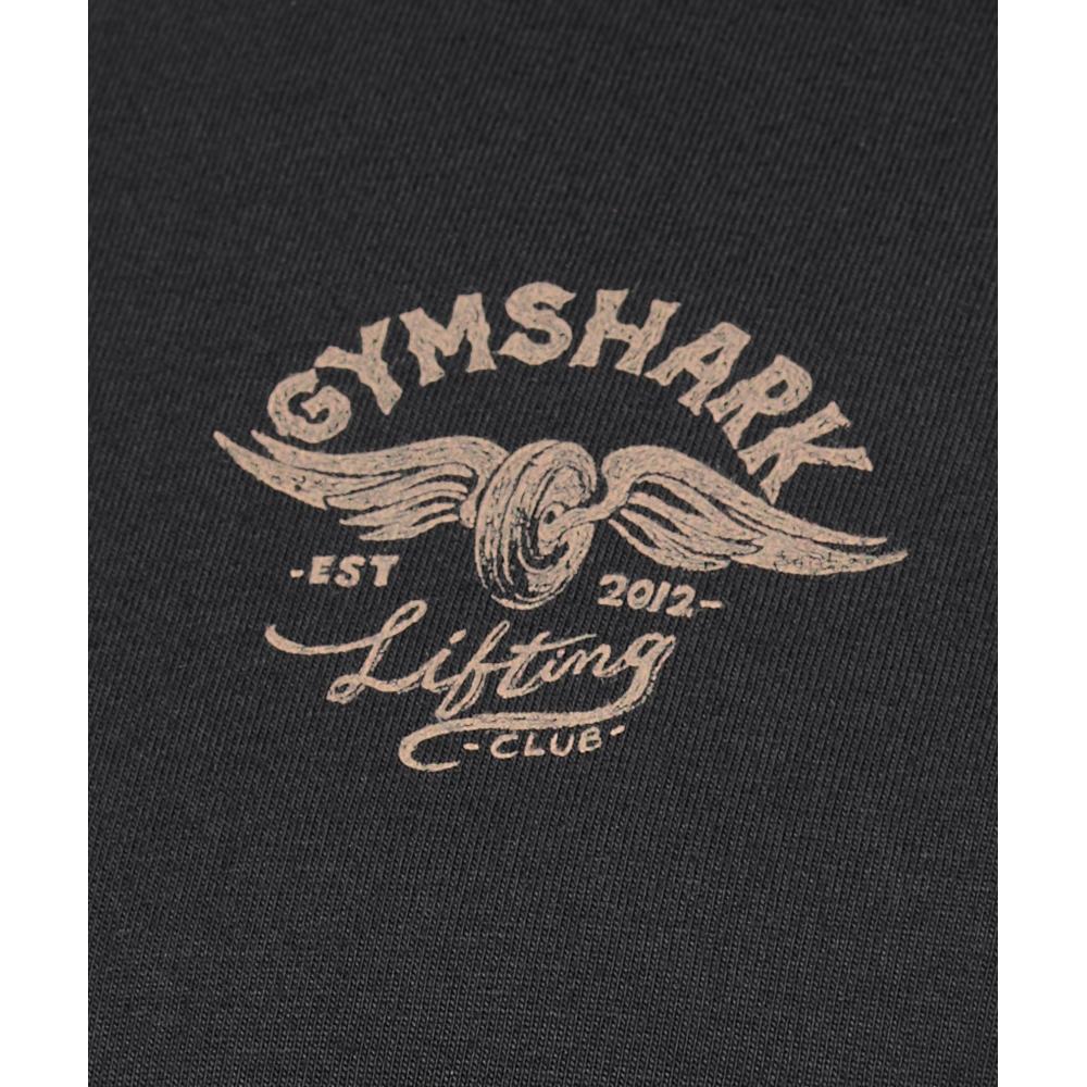 Gymshark Flying WeighTs Long Sleeve T shirT Black A2b8r Bb2j