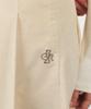 CITYBREEZE Corduroy Pleated Mini Skirt_Cream
