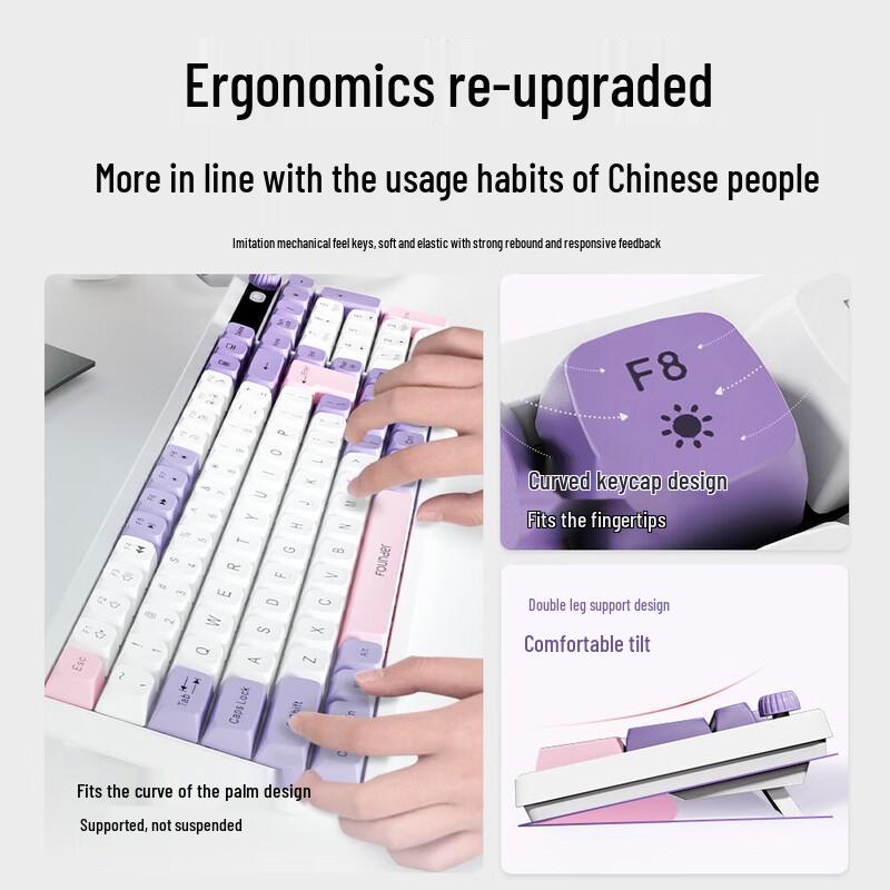 Founder KN650 Wireless Keyboard and Mouse Combo