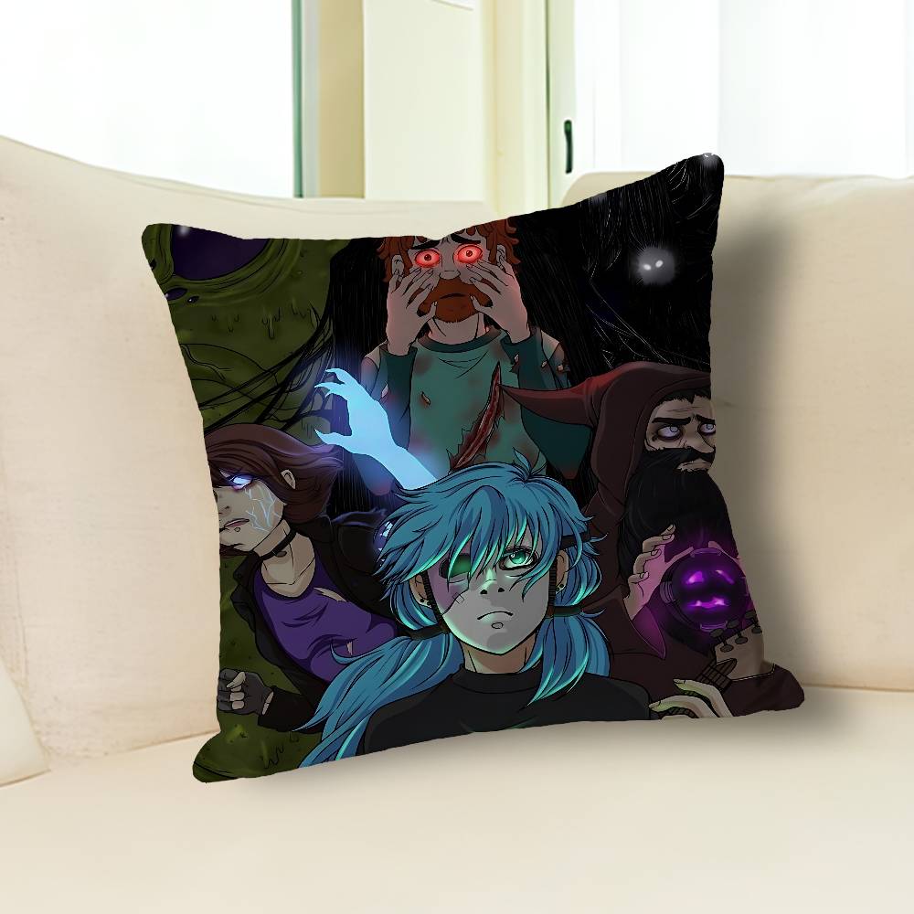 S-Sally Game F-Face Pillow Cases for Bedroom Living Room Sofa Home Decor Polyester Cushion Cover with Zipper