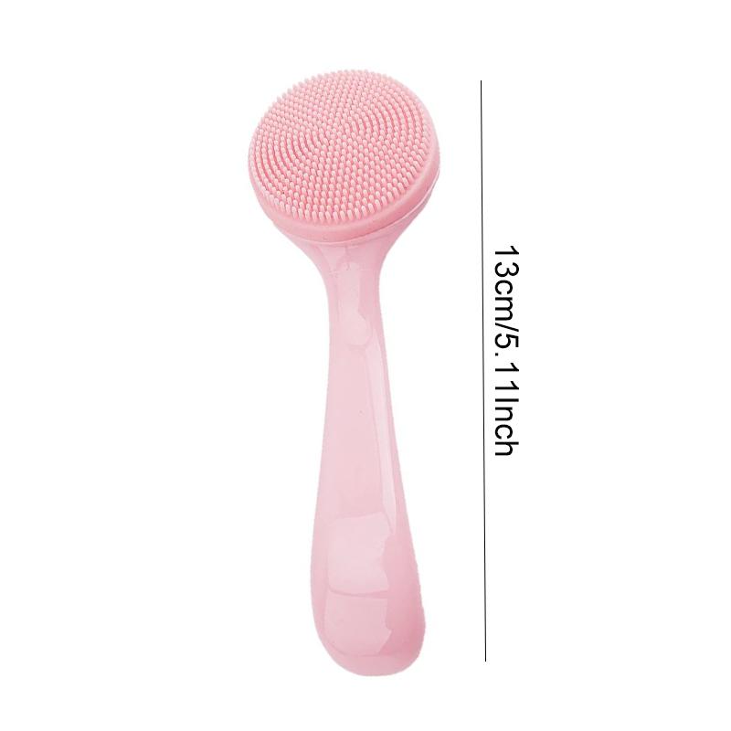 Facial Brush, Facial Massage, Anti-Black, Portable Skincare Tools Facial Brush Silicone Brush Facial Cleansing Massage Brush