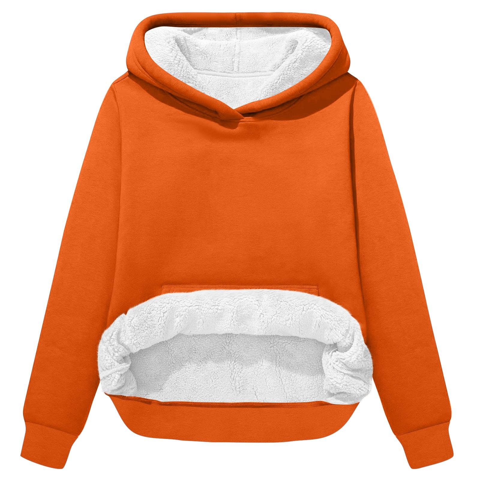 

Женская модная повседневная универсальная повседневная бархатная толстовка с капюшоном, длинный рукав, однотонный топ, толстовка XXXL шафрановый