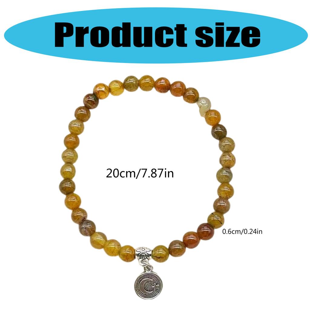 Islamic Prayer Beads Stretch Bracelet With 33 Glass Beads For Muslim Men Women Unisex Gift Elastic Islamic Mala