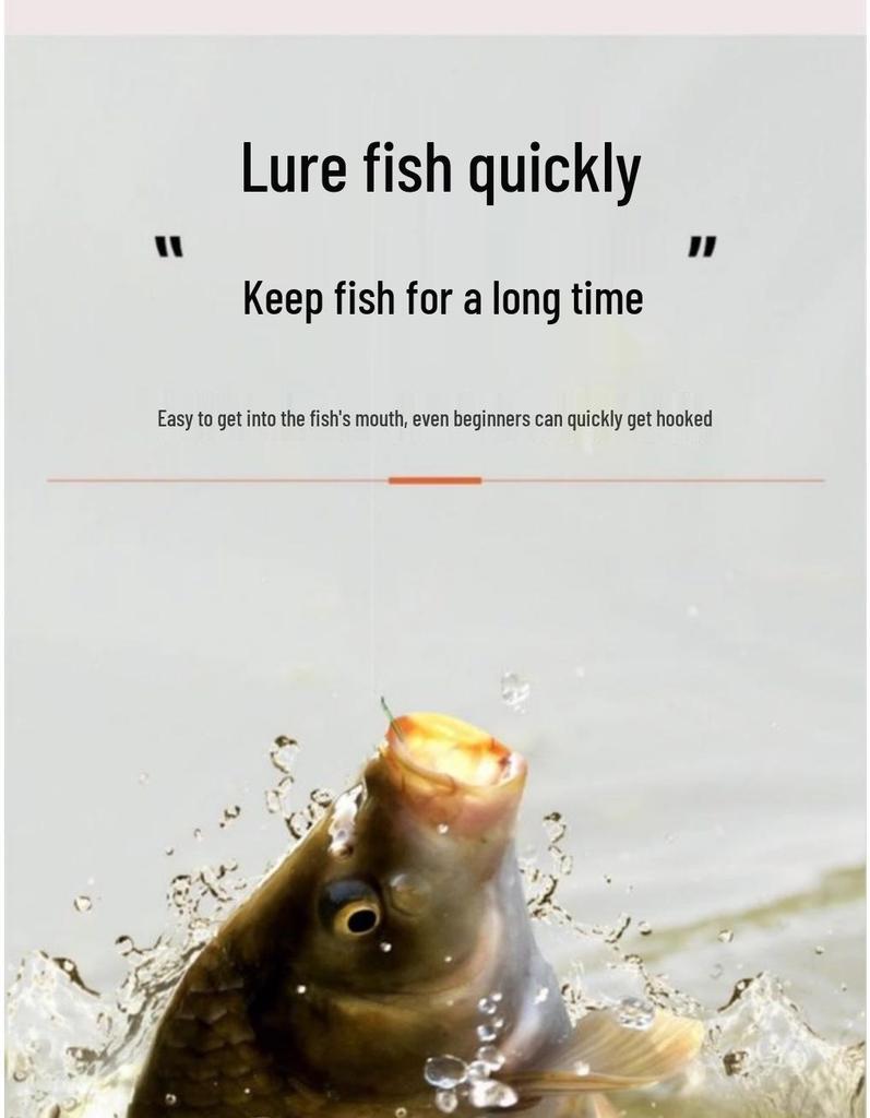 Dreamer Fantasy High-Protein Gelbe Nudel Karpfenköder - Weich, Klebrig Gekneteter Schwarzer Gruben-Grasfisch-Nistköder