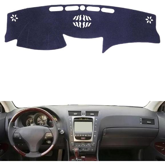 

Подходит для Lexus GS350 GS450h GS300 GS430 GS460 2006-2011 LHD, Чехол на приборную панель автомобиля, Прочный коврик для приборной панели, устойчивый к царапинам (Lhd,black Edge)