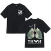 T-shirt Grafica Cristiana Gesù Yhwh Cotone Comfort Manica Corta T-shirt Estiva Uomo Donna Moda Girocollo Harajuku T-shirt Accogliente
