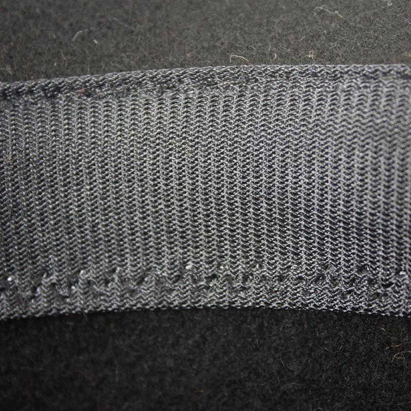 Cappello a punta da strega in lana in stile britannico per autunno e inverno:  alla moda, alte, design roccia vulcanica jazz
