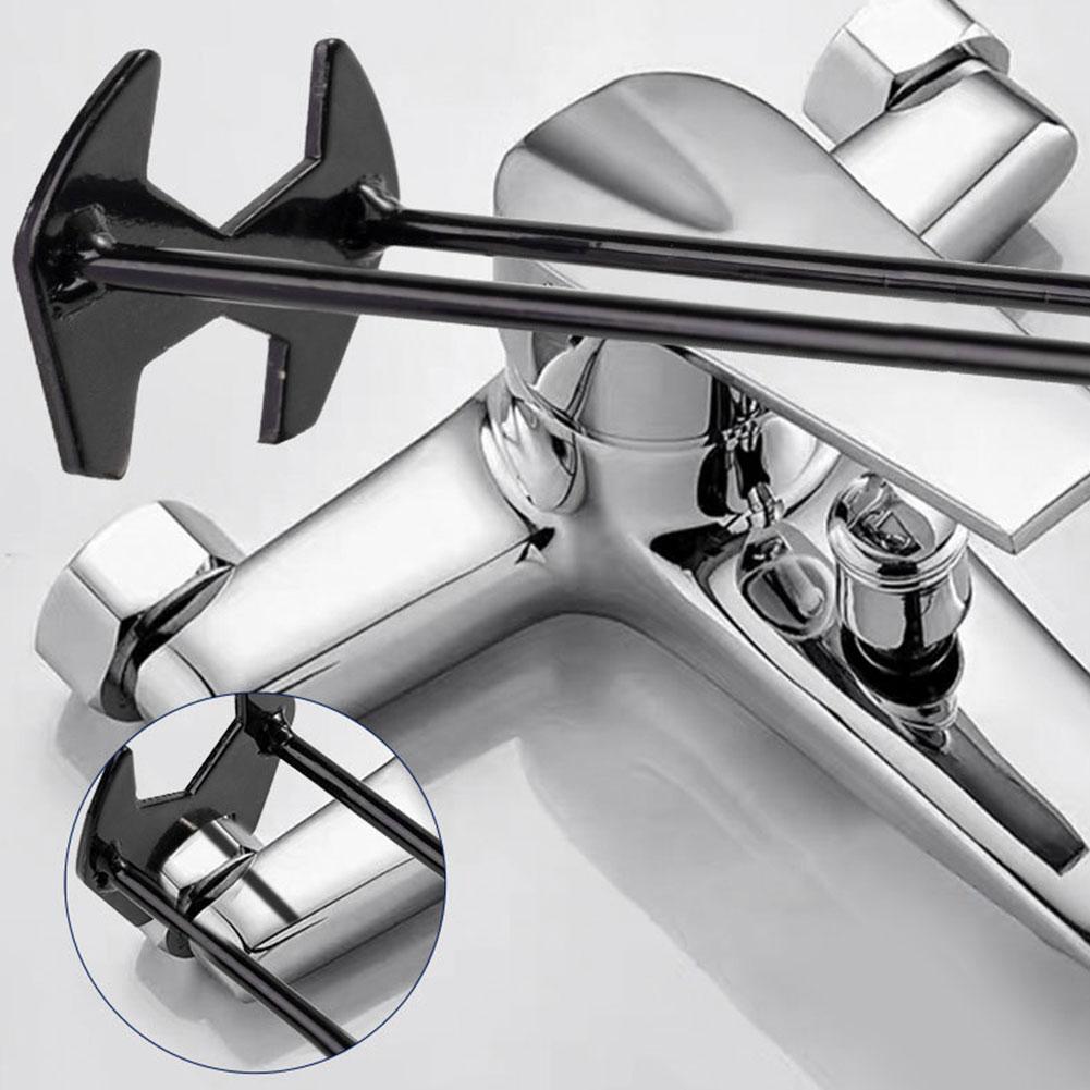 2Pcs Multifunctional Kitchen Faucet Sink Basin Wrench Multifunctional Sink Wrench for Tight Spaces Kitchen Bathroom Home
