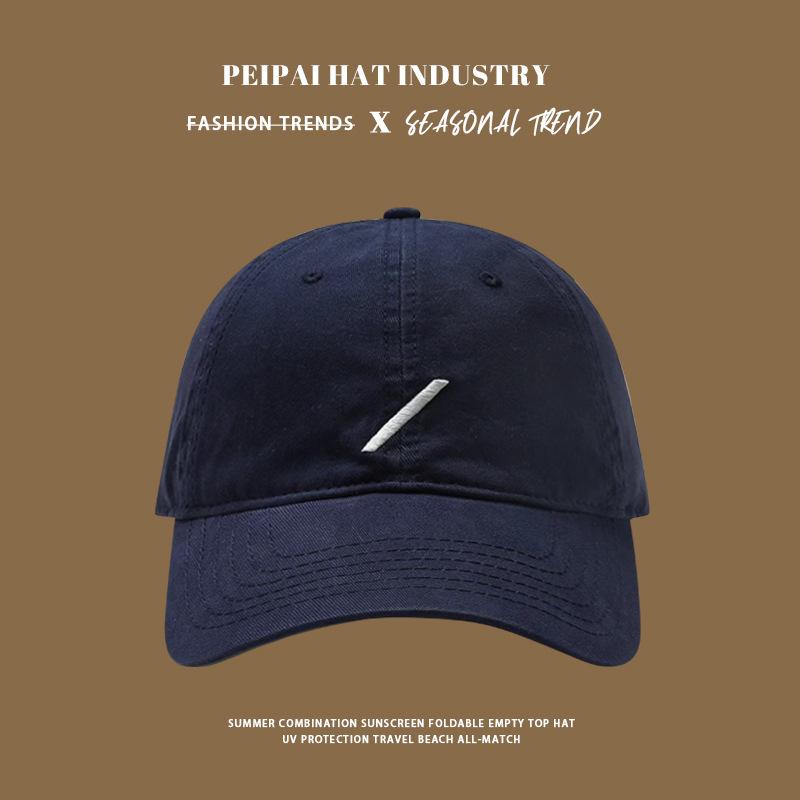 

Female cap Slash casual baseball cap Spring and summer simple face small sunshade baseball cap Sunscreen sun hat M（56-58cm）